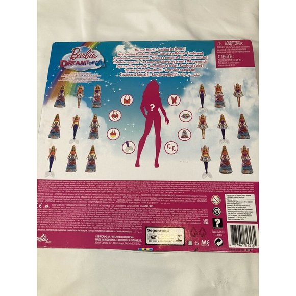 Barbie Dreamtopia New in Box, mix-n-Match up to 18+ looks - Picture 2 of 2